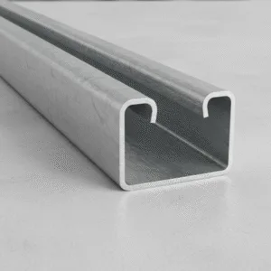 Perfil C Invernadero | Acero Galvanizado 1.2mm y 1.5mm | Sujeción Mallas y Plásticos