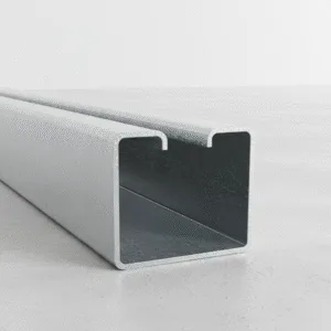 Perfil Correa (M) Policarbonato | Acero Galvanizado 1.2mm y 1.5mm | 2.5m y 5m