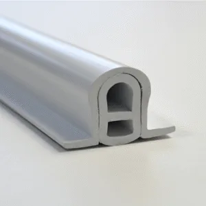 Taqueo Doble Clip PVC Blanco | 2,5m | Perfil C y H | Sujeción Profesional